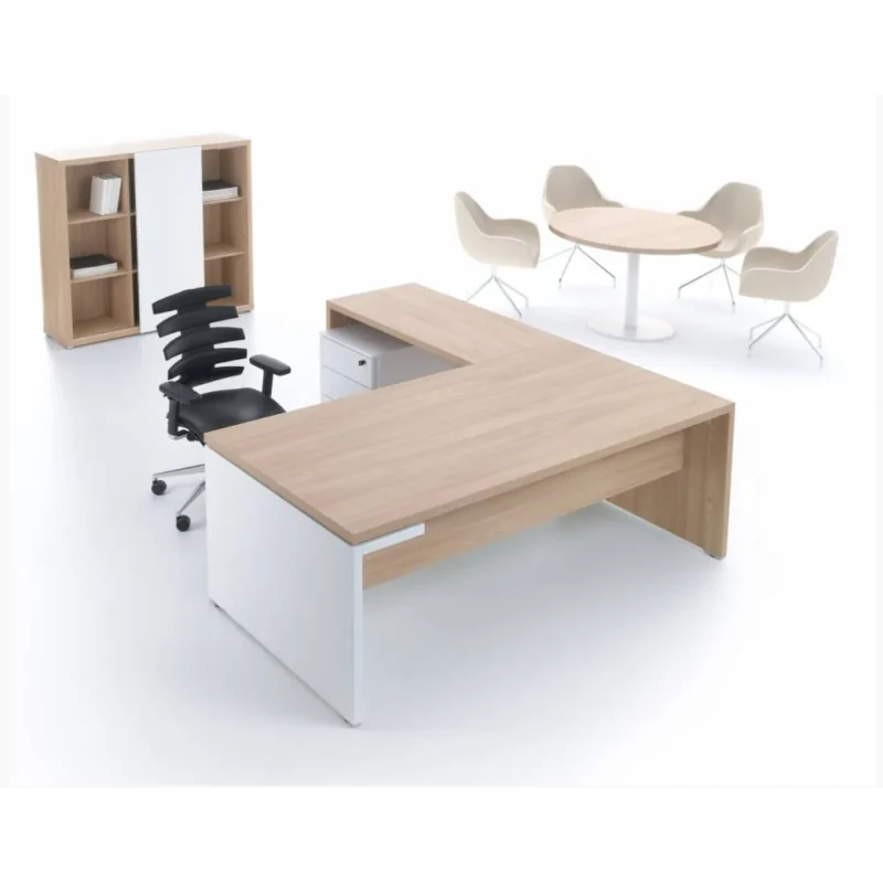 Bureau  de direction  avec retour Haut de gamme IBIZA