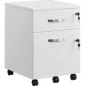 Armoire de bureau SONGMICS Caisson 2 tiroirs blanc
