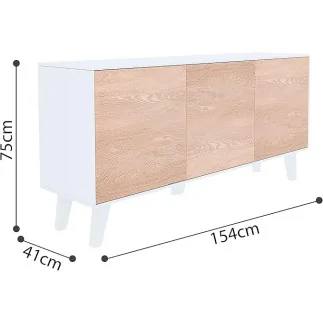 Meuble bureau Tunisie 5 ans de Garantie Meuble professionnel Livraison et installation  gratuite  BUFFET moderne de 3 Portes ave