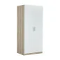 Armoire de Couloir Blanc chêne Sonoma L*H*P : 80/185/50 cm