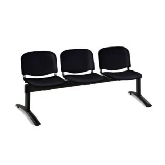 Meuble bureau Tunisie 5 ans de Garantie Meuble professionnel Livraison et installation  gratuite  Banquette 3 Places noir  base 