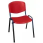 CHAISE smart  ATTENTE 1 PLACE ROUGE