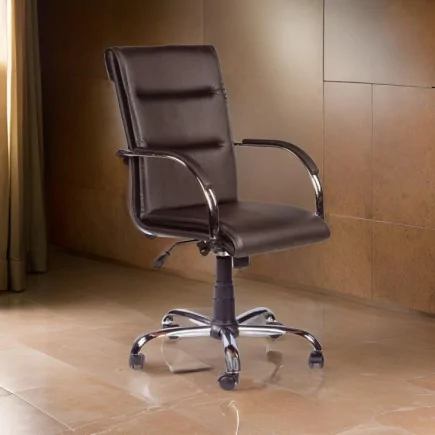 Chaise directeur Majesté HD Base Chromé-Sedan