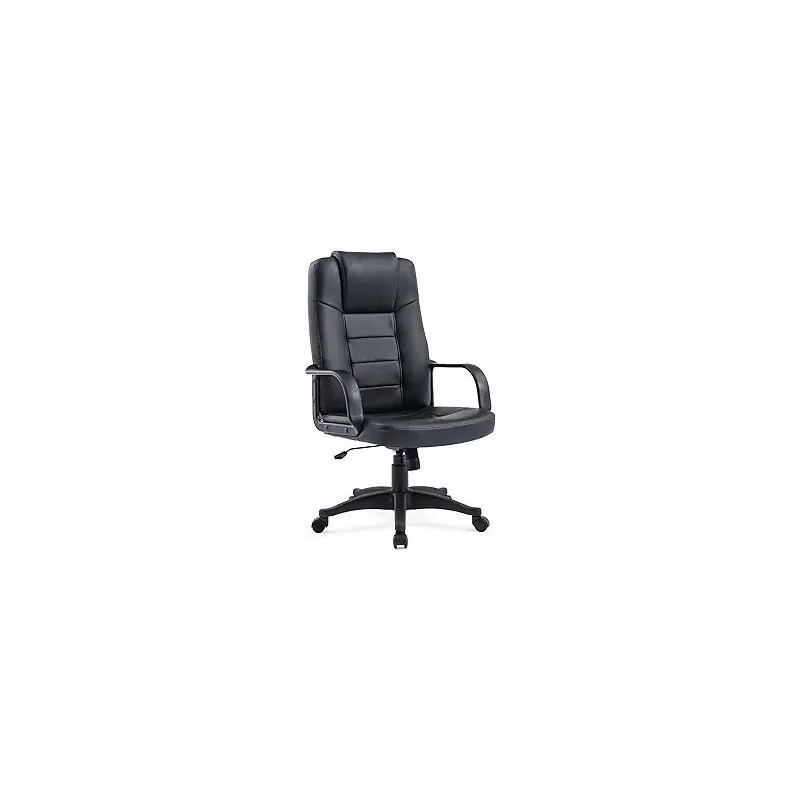 Chaise de bureau BRISTOL Noir avec ACCOUDOIRS base noir