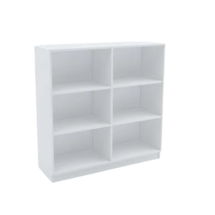 Meuble de travail latéral étagères ouvertes 120L*35P*110H