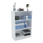 Armoire mi-hauteur étagères ouvertes 80L*40P*120H