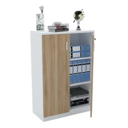 Armoire mi-hauteur (porte battante) 80L*40P*120H