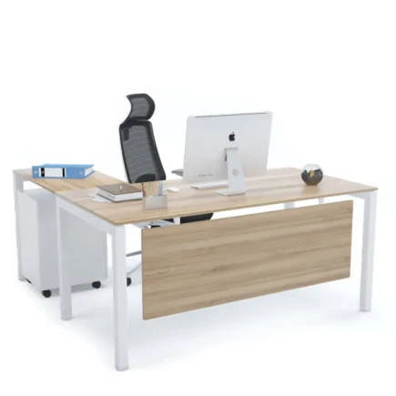 Meuble bureau Tunisie 5 ans de Garantie Meuble professionnel Livraison et installation  gratuite  Bureau BELLA avec retour burea