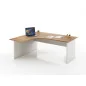 Bureau compact à gauche DUAL