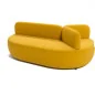 Canapé bureau Foshan Jaune 5 places