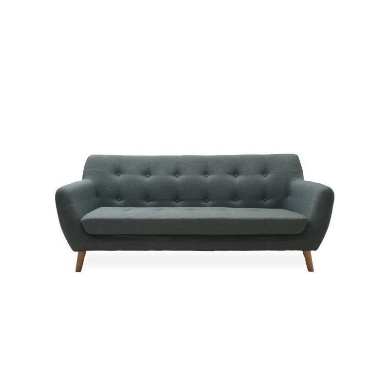 Canapé GLAMOUR scandinave - gris 2 P