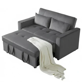 Canapé convertible 2 places luxy