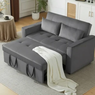 Canapé convertible 2 places luxy